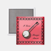 AIMANT BANJO-MUSIQUE (Recto/Verso)