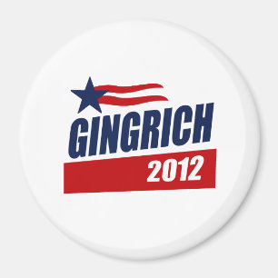 AIMANT BANNIÈRE DE CAMPAGNE DE GINGRICH 2012