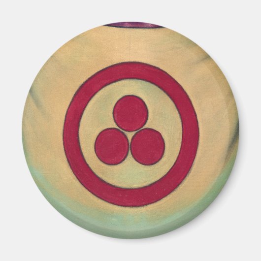 Aimant Bannière de la paix par Nicholas Roerich (Devant)