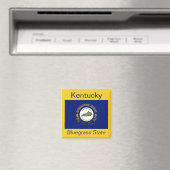 Aimant Bannière du Kentucky (In Situ (Lave-vaisselle))