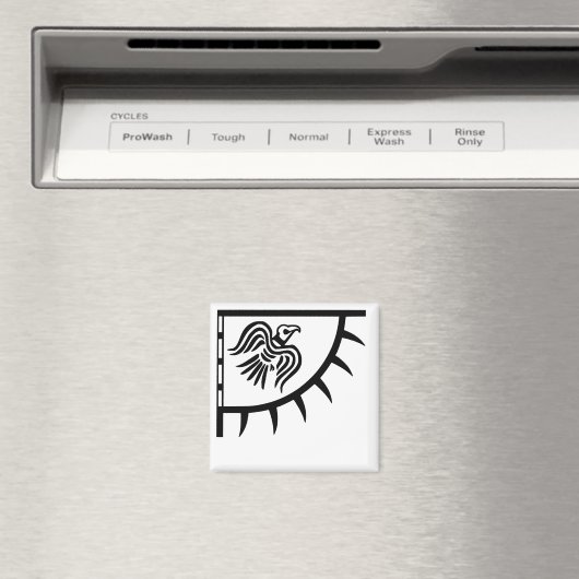 Aimant Bannière Raven Viking (In Situ (Lave-vaisselle))