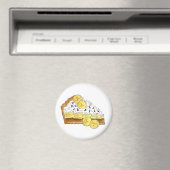 Aimant Banoffe Banana Toffee Pie Slice UK British Food (In Situ (Lave-vaisselle))