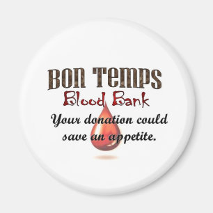 Aimant Banque du sang de Temps de fève