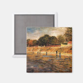 Aimant Banques de la Seine par Vincent van Gogh (Recto/Verso)
