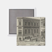 Aimant Banques, Résidence, Hull House, Smith Centre, Kans (Recto/Verso)