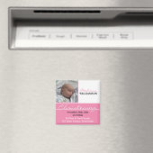 Aimant Baptême ou baptême rose (In Situ (Lave-vaisselle))