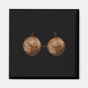 Aimant Bar à noix de coco d'été Halloween Costume amusant