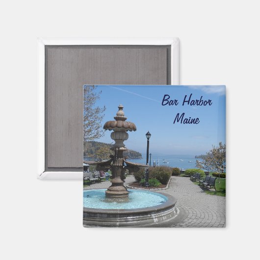 Aimant Bar Harbour, Maine (Recto/Verso)