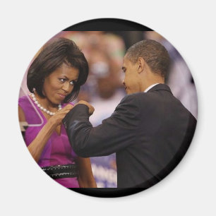 Aimant Barack et Michelle Obama