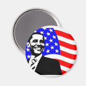 Aimant Barack Obama (Recto/Verso)