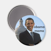 Aimant barack obama (Recto/Verso)