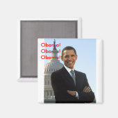 Aimant Barack Obama (Recto/Verso)