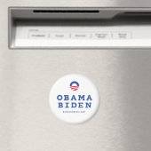 Aimant Barack Obama Biden 2012 Avec Logo "O" (In Situ (Lave-vaisselle))