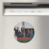 Aimant Barack Obama et sa famille (In Situ (Lave-vaisselle))