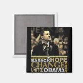 Aimant Barack Obama Hope (Recto/Verso)