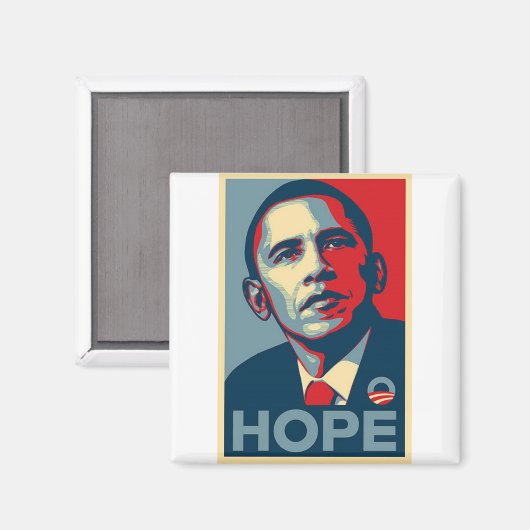 Aimant Barack Obama Hope (Recto/Verso)