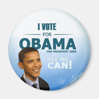 Aimant Barack Obama Oui, nous pouvons aimer