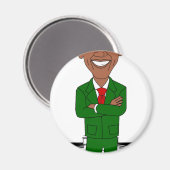 Aimant barack obama santa claus (Recto/Verso)