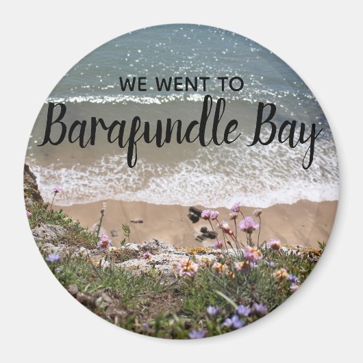 Aimant Barafundle Bay Pembrokeshire Pays de Galles Photo (Devant)