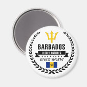 Aimant Barbade (Recto/Verso)