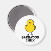 Aimant Barbade Chick (Recto/Verso)