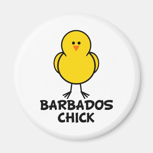 Aimant Barbade Chick (Devant)