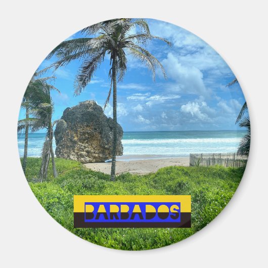 Aimant Barbade - Plage Cattlewash (Devant)