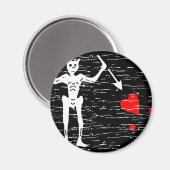 Aimant Barbe noire (Recto/Verso)