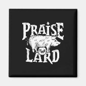 Aimant Barbecue Barbecue Grill Porc Viande Citation Porc (Devant)