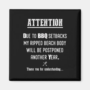 Aimant Barbecue Drôle Pour Les Amateurs De Pitmasters &am