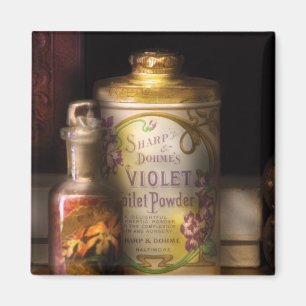 Aimant Barber - Poudre de toilette violette Sharp & Dohme