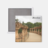 Aimant Barcelona Park Guell (Recto/Verso)