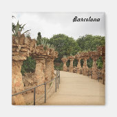 Aimant Barcelona Park Guell (Devant)