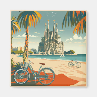 Aimant Barcelona, Park Guell, Sagrada Familia, Souvenir