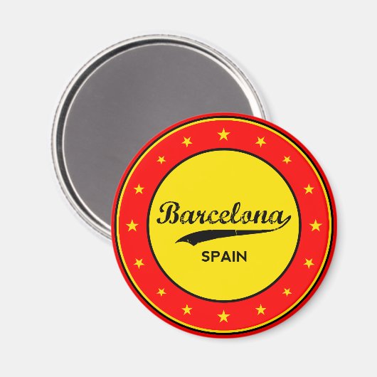 Aimant Barcelone (Recto/Verso)
