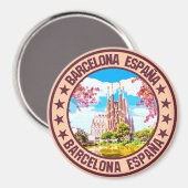 Aimant Barcelone (Recto/Verso)
