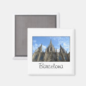 Aimant Barcelone, Espagne (Recto/Verso)