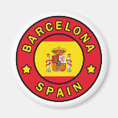 Aimant Barcelone Espagne (Devant)