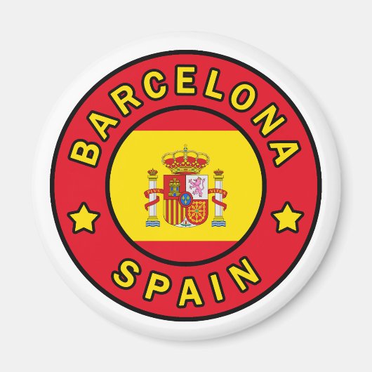 Aimant Barcelone Espagne (Devant)