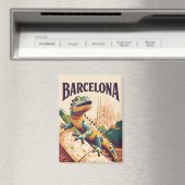 Aimant Barcelone Espagne (In Situ (Lave-vaisselle))