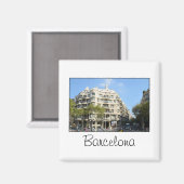 Aimant Barcelone, Espagne (Recto/Verso)