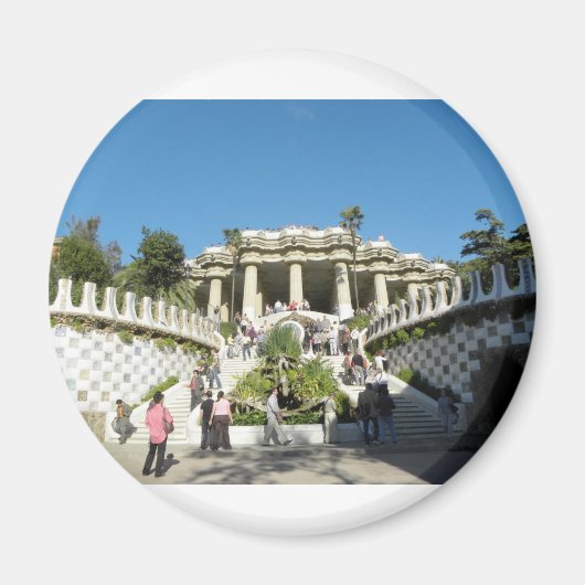 Aimant Barcelone—Parc—Guell—[kan.k] (Devant)