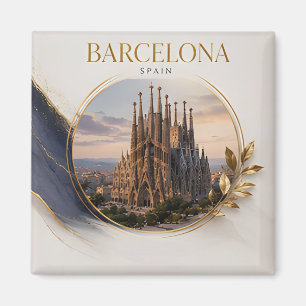 Aimant 🌇 Barcelone Sagrada Familia Voyage Espagne 🇪🇸