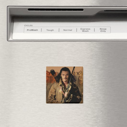 Aimant BARD THE BOWMAN™ Graphisme encadré (In Situ (Lave-vaisselle))