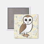 Aimant Barn Owl (Recto/Verso)