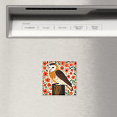 Aimant Barn Owl (In Situ (Lave-vaisselle))