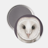 Aimant Barn Owl (Recto/Verso)
