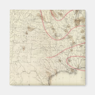 Aimant Baromètre américain