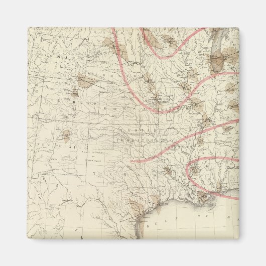 Aimant Baromètre américain (Devant)