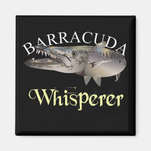 Aimant Barracuda Whisperer de couleur foncée